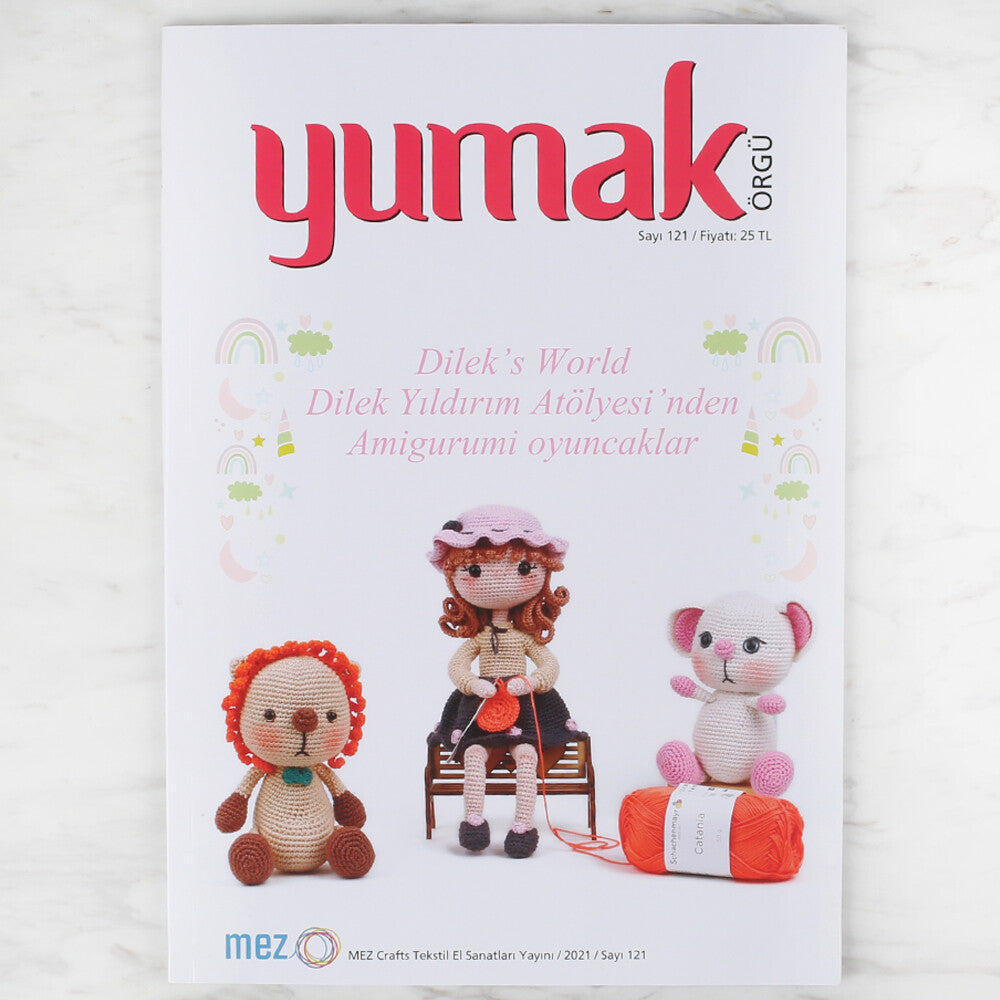 Yumak Örgü Amigurumi Oyuncaklar Kitabı - 121
